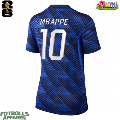 Frankrike Kylian Mbappe #10 Hemmatröja Kvinnor VM 2026 Kortärmad